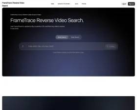FrameTrace | Reverse Video Search screenshot